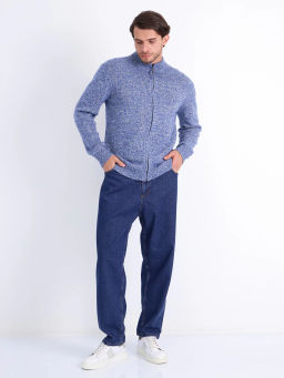 Кардиган мужской GREG G139-RC01 (голубой меланж)  фото 11