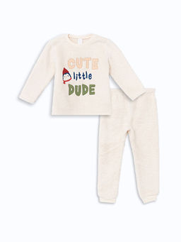 Bisiklet Yaka Erkek Bebek Pijama Tak?m?