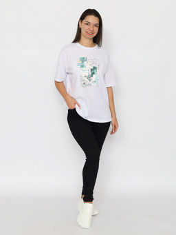 CRB wear / CSMW 60351-20 Футболка женская,белый/Ex.Cherubino  фото 2