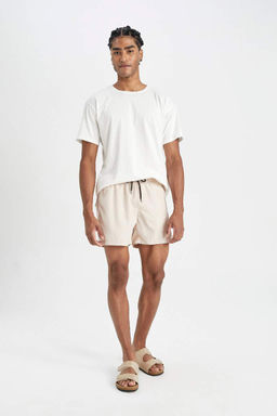 Короткие шорты для плавания на сетчатой подкладке - Defacto фото 2