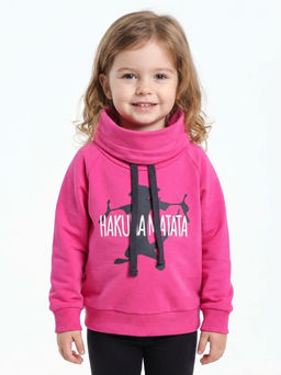 Джемпер для девочки UD 6735 малиновый - Mini maxi фото 3