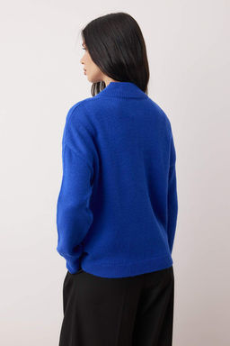 Wardrobe Essentials Haki Yumusak Dokulu Triko Kazak | TWOAW26KZ00074 - Trendyolmilla фото 19