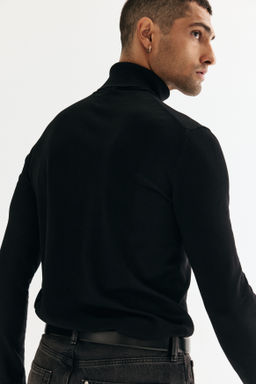 Jersey de cuello alto Regular Fit - H&m фото 6