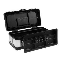 Ящик для инструментов DEKO DKTB30, металлический корпус и замки, 16", 410 х 215 х 185 мм