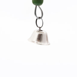 Игрушка с панцирем каракатицы, люфой и колокольчиком, 20 х 5 см, фиолетовая - Пижон фото 2