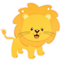 Растяжка "Весёлый зоопарк" 14 x12.5 см