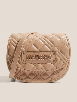 Кросс-боди LOVE MOSCHINO QUILTED BAG Артикул 4623937, темно-бежевый