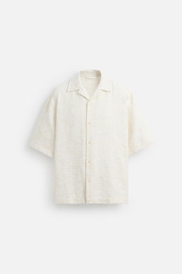 TEXTURED JACQUARD SHIRT - Zara фото 25