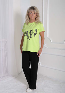 Брюки Лапша черные - Марлен фото 4