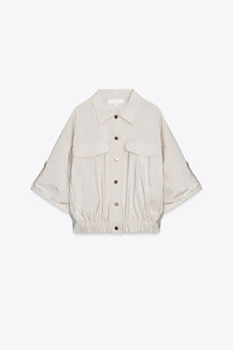 SHORT SLEEVE SAFARI SHIRT - Zara фото 16