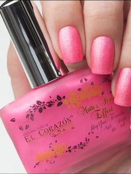 El Corazon Лак Matte Shine Effect 167 ярко-розовый