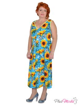 Платье Модель №1217 размеры 44-84 - Plusmoda фото 2