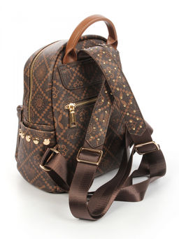 LACCOMA рюкзак АС7302-Россия-шоколад эко кожа хлопок