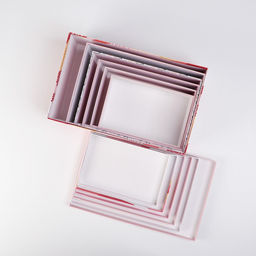 Набор подарочных коробок 6 в 1 Love, 20 х 12.5 х 7.5 32.5 х 20 х 12.5 см - Дарите счастье фото 9