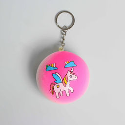 Мялка-сквиши Единорог, на брелоке, виды МИКС