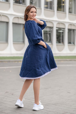 Платье 100% лен