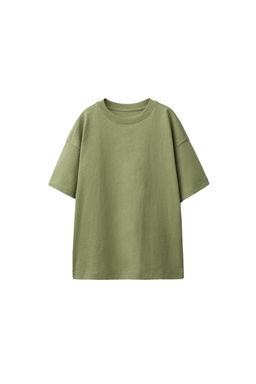 CAMISETA LISA / Verde - Zara фото 6