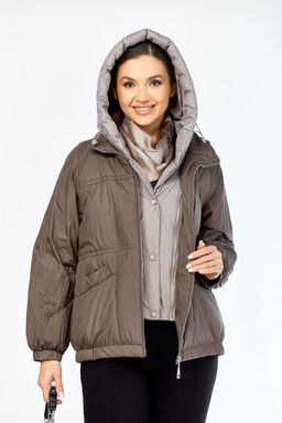 Куртка SHETTI 2213 пепельно-коричневый фото 4