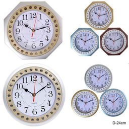 Цена за 1 шт. Часы настенные 24 см / 6233 /уп 40/ - Галеонтрейд фото 4