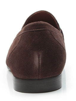 02-1912-57-72 BROWN Полуботинки мужские (натуральная замша) - Фабричный китай фото 8