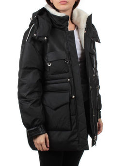 338-X01BLACK Куртка зимняя женская (200 гр. холлофайбер) - Fashion фото 8