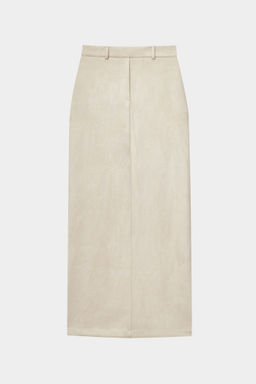 Юбка из замши прямого силуэта - Mollis фото 5