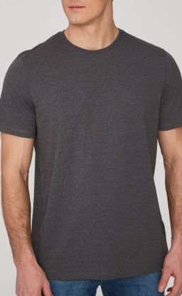 Футболка F911-6000b d.grey melange - Fine joyce фото 5