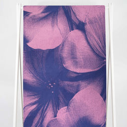 Полотенце махровое 6с102.411ж1 Аромат весны(пурпурн3) 67х150см