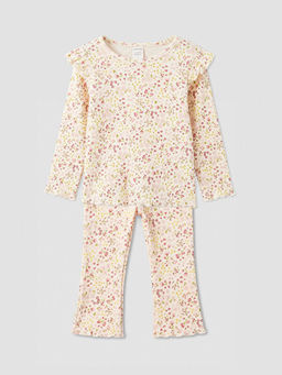 ?i?ekli K?z Bebek Ti??rt ve Tayt