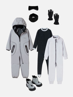 Комбинезон Softshell демисезонный Туман Bungly tec  фото 6