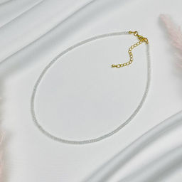 Колье из Лунного камня 38 см +