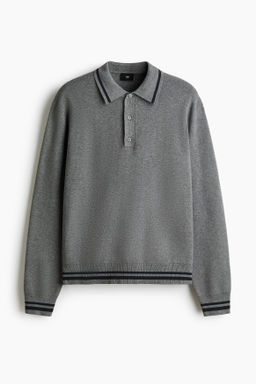 Polo de manga larga Relaxed Fit - H&m фото 2
