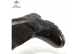 Мини-монголки мужские темно-коричневые, литая подошва, - Мирунт фото 14