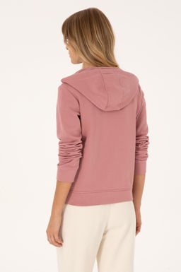 Kad_n G_l Kurusu Fermuarl_ Kap__onlu Basic Sweatshirt - U.s. polo assn фото 5