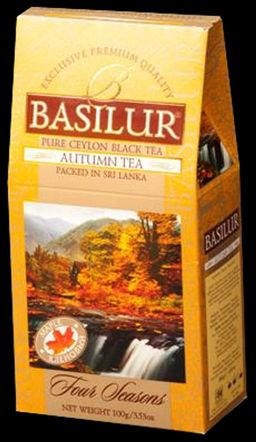 BASILUR. Four Seasons. Осенний черный 100 гр. карт.пачка