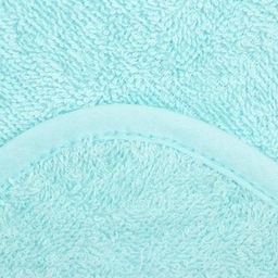 Полотенце уголок махровое Крошка Я, 75х75 см, цвет молочный/мятный, 100% хлопок, 360 г/м2  фото 15