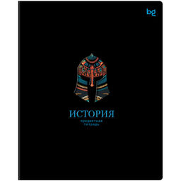 Тетрадь 48л. ИНФОРМАЦИОННОЕ ПОЛЕ "История" (ТП5ск48_лс_вл 63874, BG) soft-touch ламинация, выб.лак