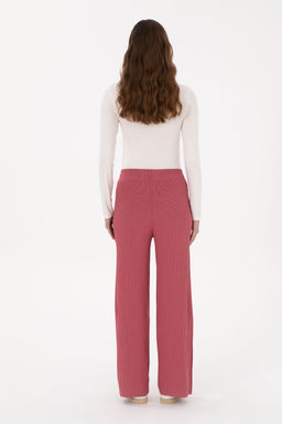 KadДn Pembe Triko Loose Fit Pantolon
