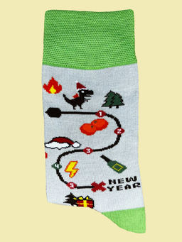 Носки НГ р.35-40 Wow Game