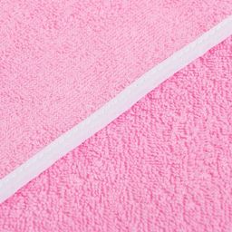Полотенце уголок махровое Крошка Я 85х85 см, цвет розовый, 100% хлопок, 340 г/м2  фото 14