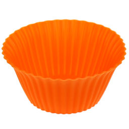 Форма для выпечки с тефлоновым покрытием 34,5х26см h2,8см, для 12 булочек, с индивидульными силиконовыми вставками 7х3см (Китай)