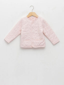 Bisiklet Yaka Uzun Kollu K?z Bebek ?ift Tarafl? Ceket