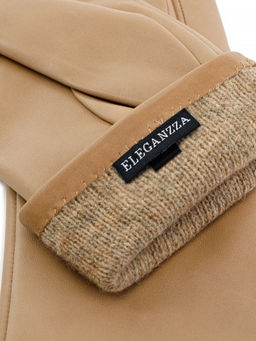 Перчатки женские 100% ш IS0190 sand - Eleganzza фото 3