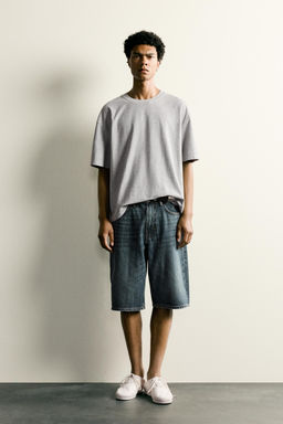 CAMISETA RELAXED FIT COSTURA / Gris vigor?