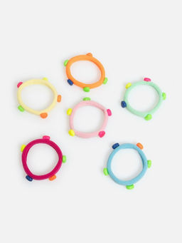 ACOOLA / Набор из 6 резинок для волос дет. Muno цветной  фото 2