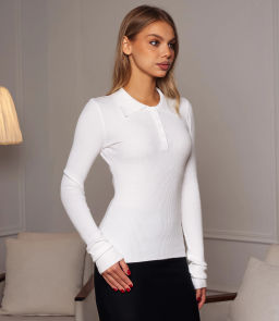 Джемпер #КТ3127, белый - Dommod фото 2