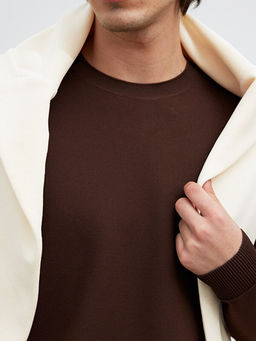 Bisiklet Yaka Erkek Triko Kazak