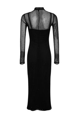 TRENDYOLMILLA Limited Edition Siyah Parlak Tasl? Tul Elbise TPRAW24EL00208 фото 3