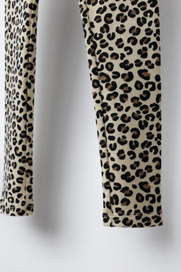 BASIC ANIMAL PRINT LEGGINGS - Zara фото 4