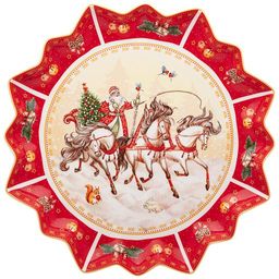 БЛЮДО LEFARD ТРОЙКА 38 СМ КРАСНОЕ